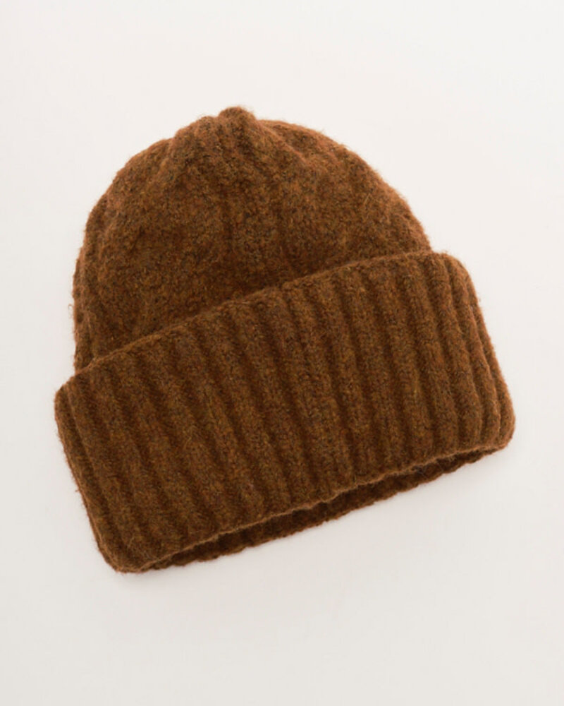 Free People Coastline Beanie | Coffee