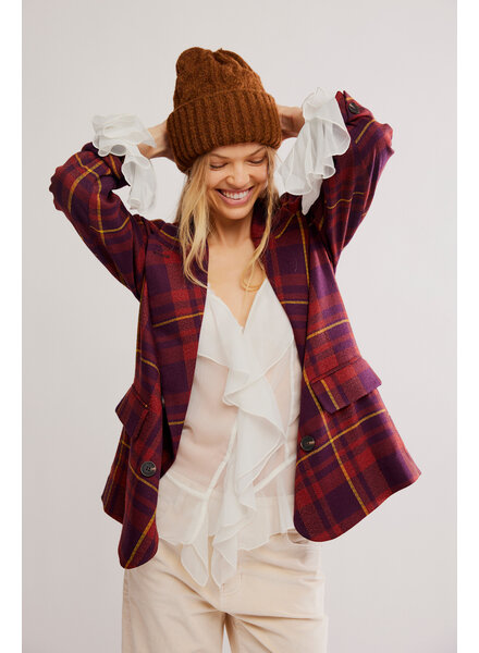Free People Coastline Beanie | Coffee