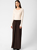 Shirley Wide Trousers | Chocolate