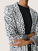 Shirley Printed  Fold-Up Blazer | Leopard