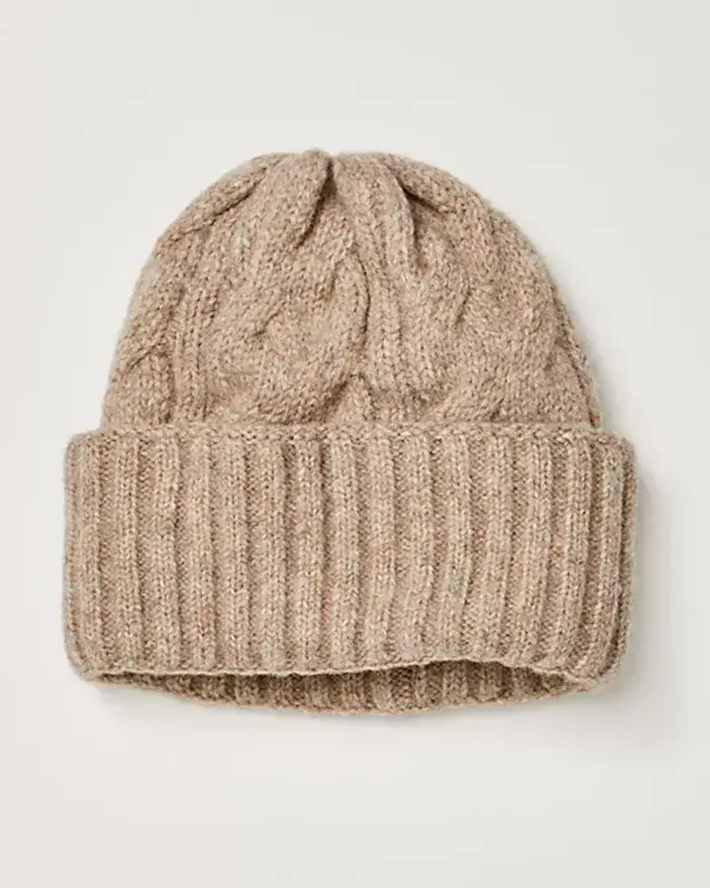 Free People Coastline Beanie | Fawn