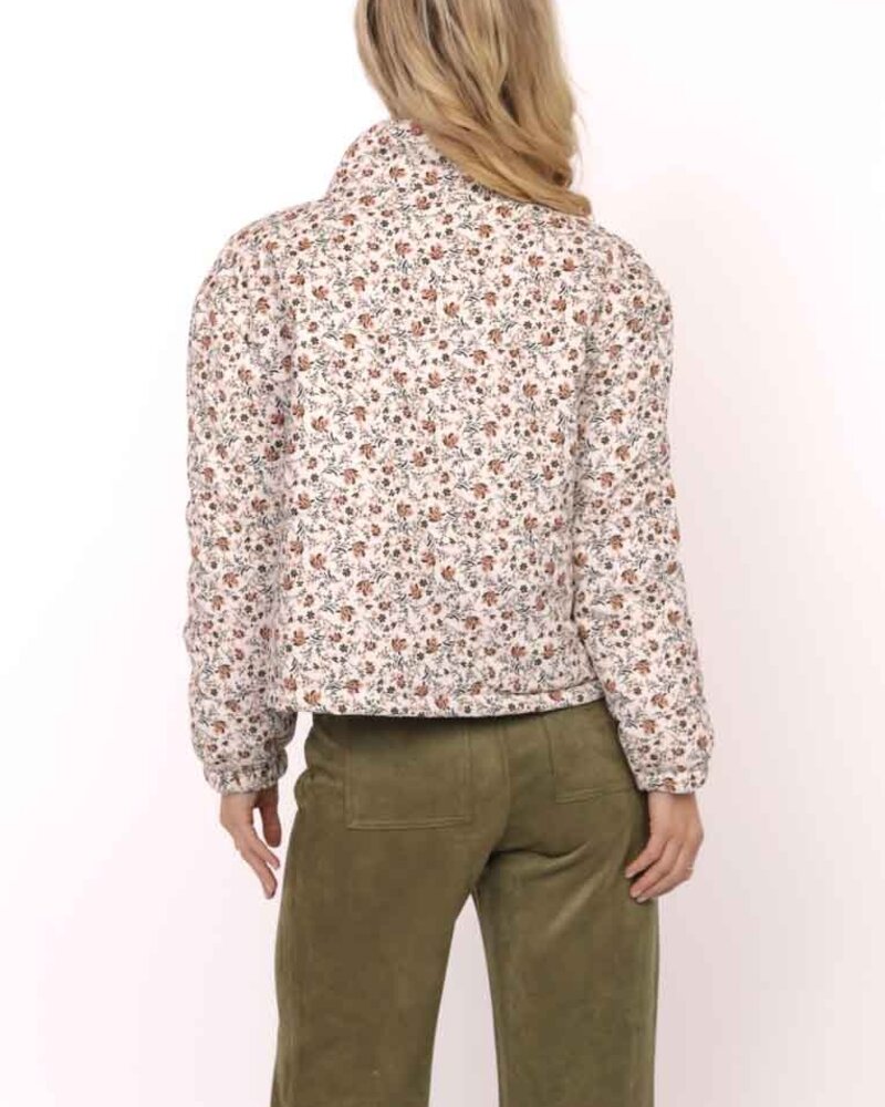 Just Looking Floral Cord Jacket