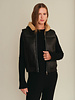 Brad Hooded Vest | Black