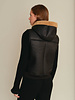 Brad Hooded Vest | Black