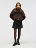 Charlotte Faux Fur Jacket | Leopard