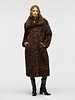 Ellie Faux Fur Jacket | Leopard