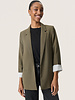 Shirley Printed Fold-Up Blazer | Tarmac
