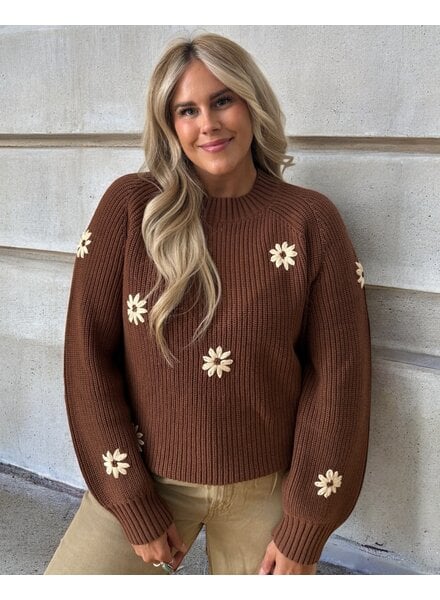 Smash + Tess Daisy Sweater | Chestnut