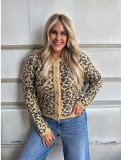 Callie Leopard Cardigan