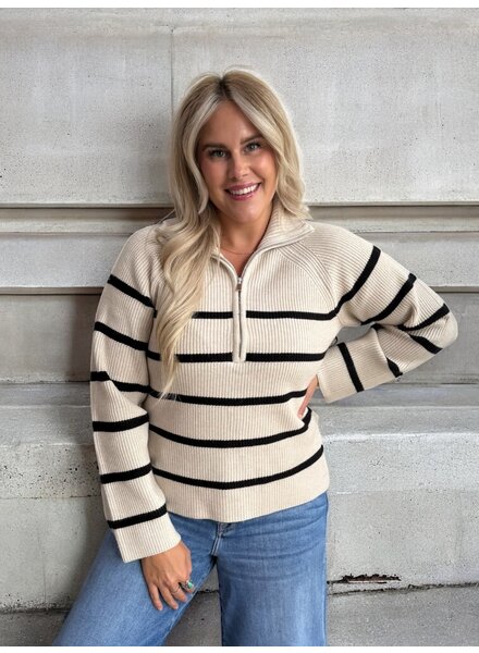 Maceline Stripe Sweater