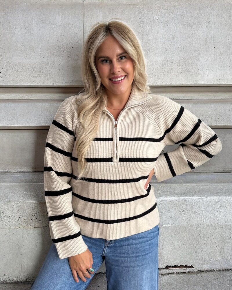 Maceline Stripe Sweater