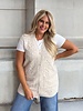Smash + Tess Adeline Cable Vest | Oatmeal
