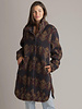 Nora Long Ultra Plush Sherpa Shacket | Aztec