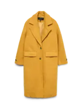 Vero Moda Manny Jolie Long Coat | Gold