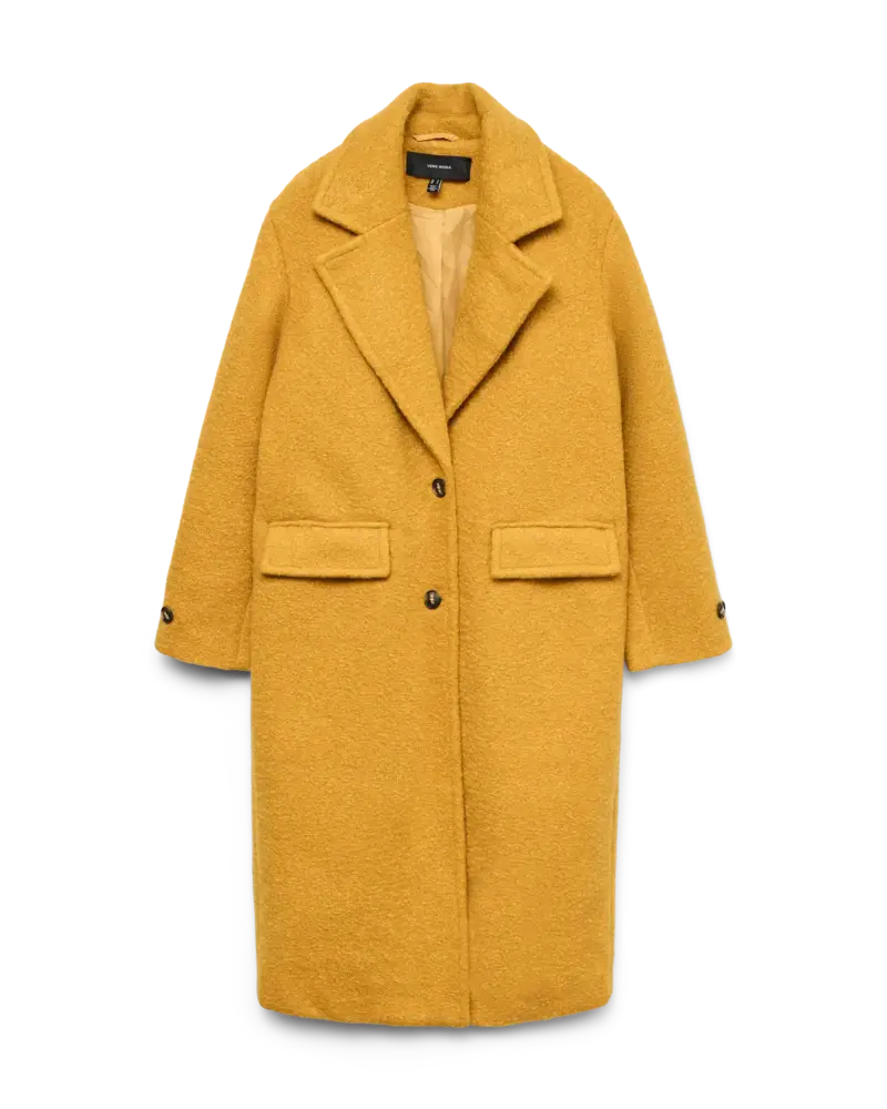Vero Moda Manny Jolie Long Coat | Gold