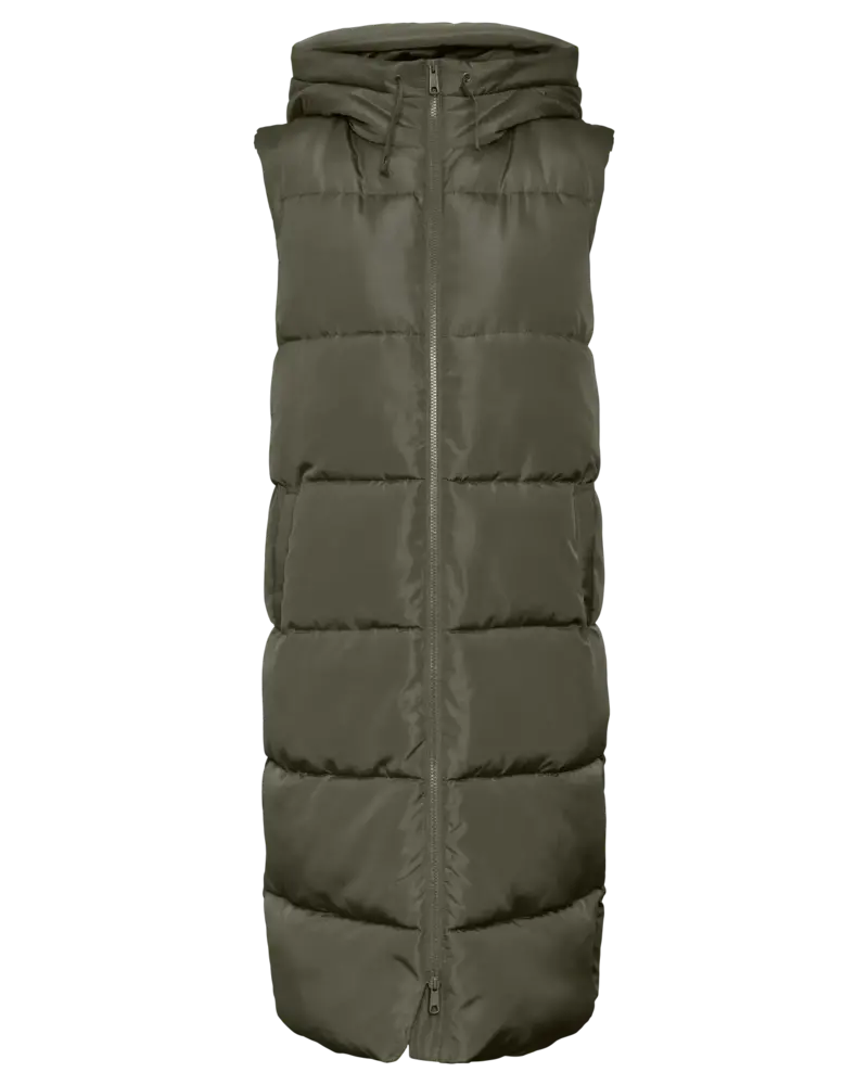 Vero Moda Ligaane Puffer Vest | Leaf