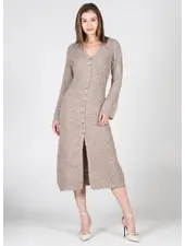 Sonya Sweater Cardi/Dress | Heather