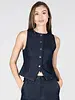 Darcie Denim Vest | Dark