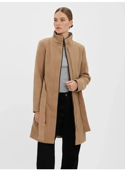 Vero Moda Classbessy Wool Jacket | Camel