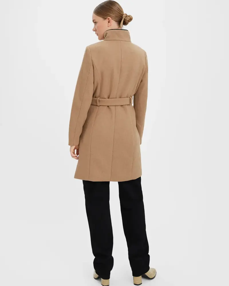 Vero Moda Classbessy Wool Jacket | Camel