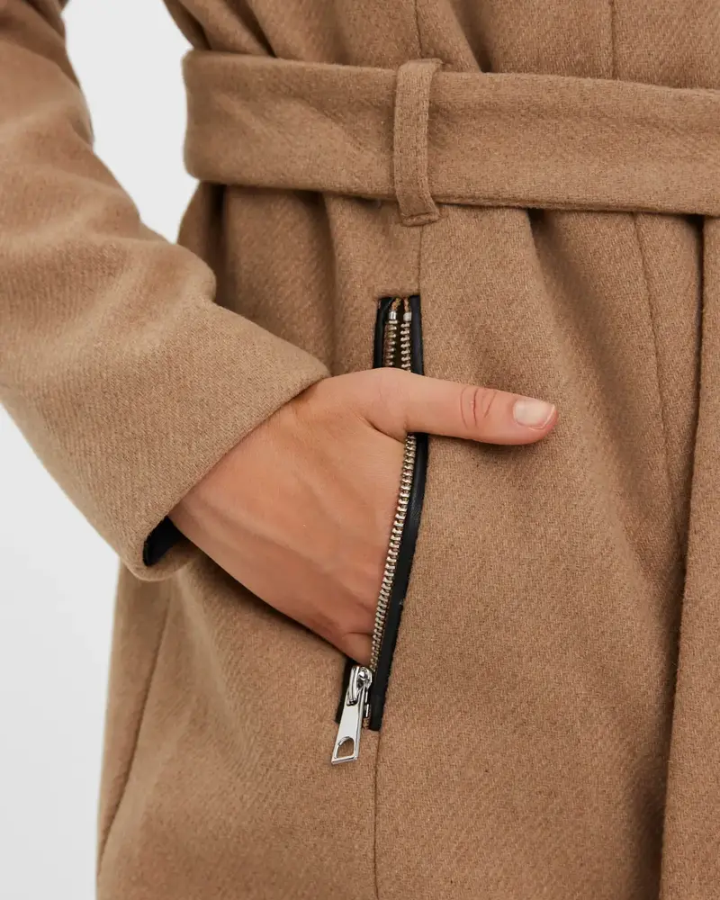 Vero Moda Classbessy Wool Jacket | Camel