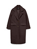 Vero Moda Manny Jolie Long Coat | Chocolate