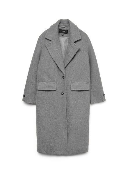 Vero Moda Manny Jolie Long Coat | Grey