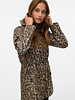 Vero Moda Malou Coated Jacket | Leopard