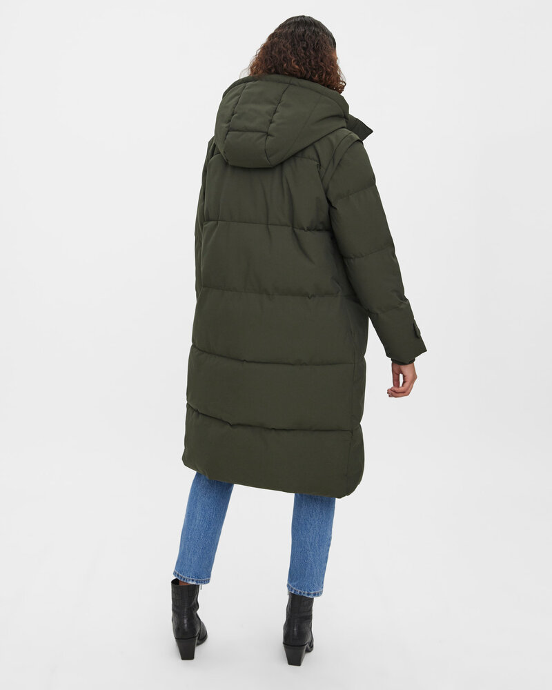 Vero Moda Margaret Long Coat | Peat