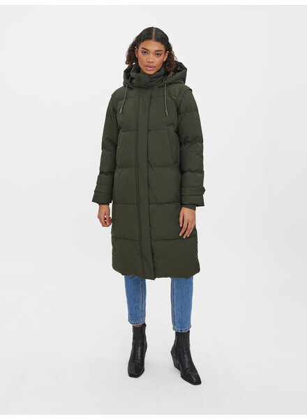 Vero Moda Margaret Long Coat | Peat