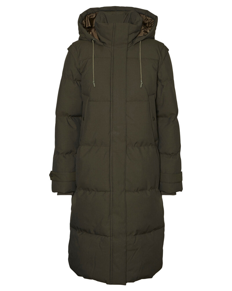 Vero Moda Margaret Long Coat | Peat