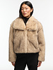 Charlotte Faux Fur Jacket | Neutral
