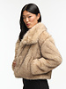 Charlotte Faux Fur Jacket | Neutral