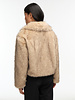 Charlotte Faux Fur Jacket | Neutral