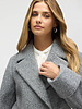 Lane Long Boucle Coat | Grey