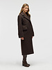 Lane Long Boucle Coat | Espesso