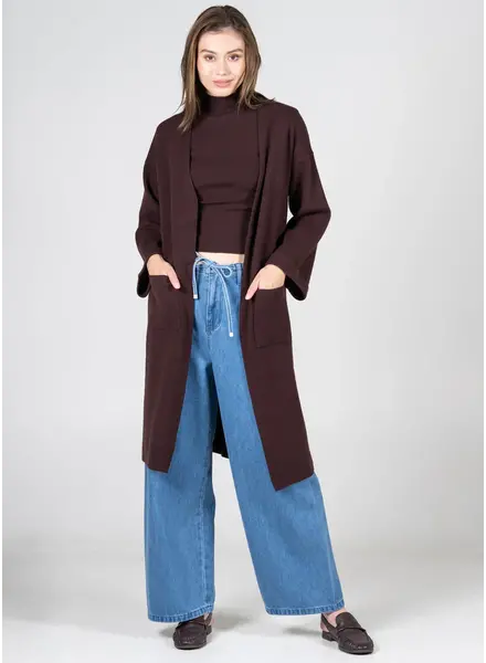 Staple Cardigan | Brown
