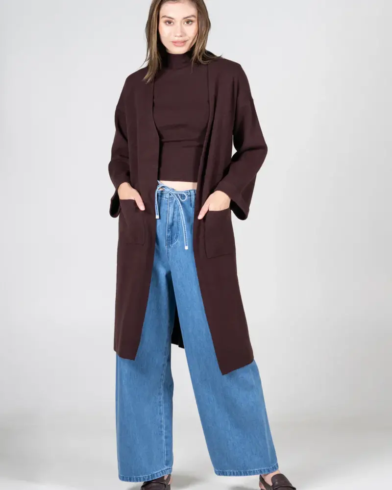 Staple Cardigan | Brown