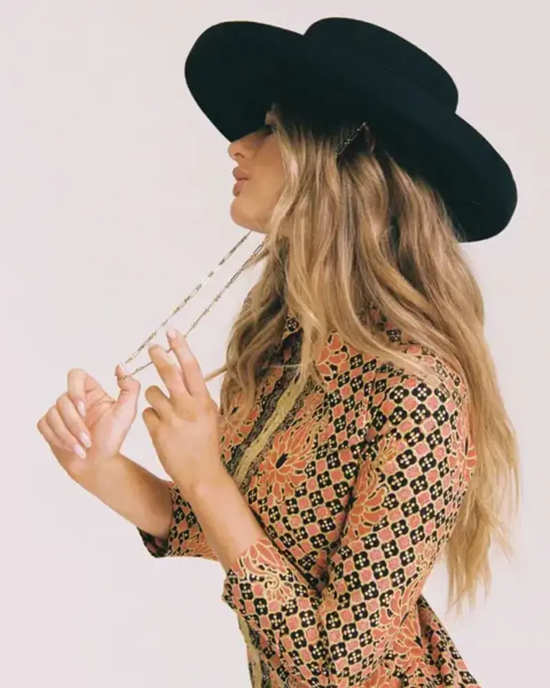 Lawson Boater | Black