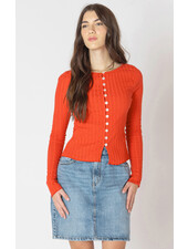 Gabrielle Cardigan | Candy Red