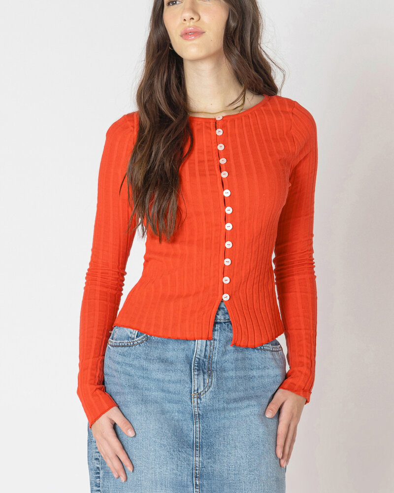 Gabrielle Cardigan | Candy Red