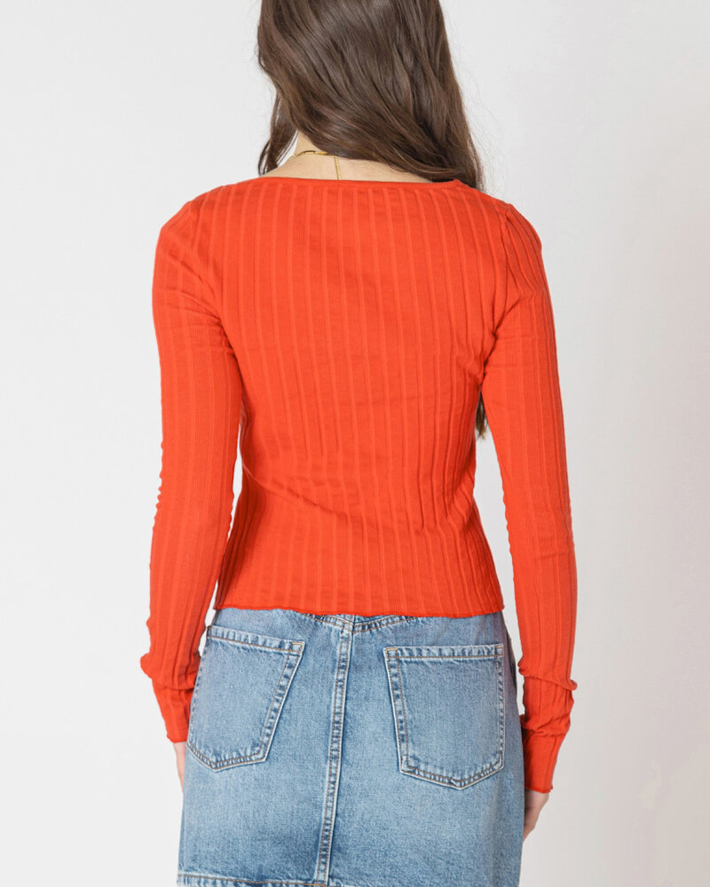 Gabrielle Cardigan | Candy Red