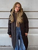 Vero Moda Margaret Long Coat | Chocolate