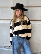 Vero Moda Saba Polo Pullover | Black