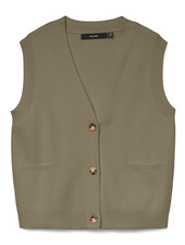 Vero Moda Saba Button Vest | Mermaid