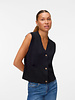 Vero Moda Saba Button Vest | Black