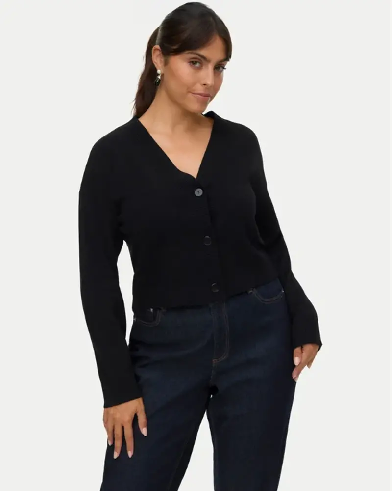 Vero Moda Art Cardigan | Black