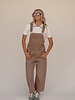 Free People Deep Trance Overalls | Brown