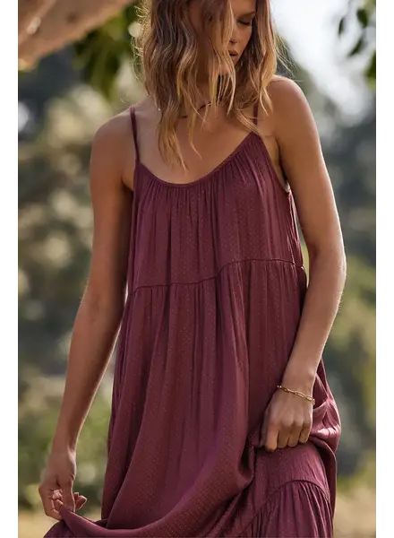 Salt Water Lux Cline Tank Midi Dress