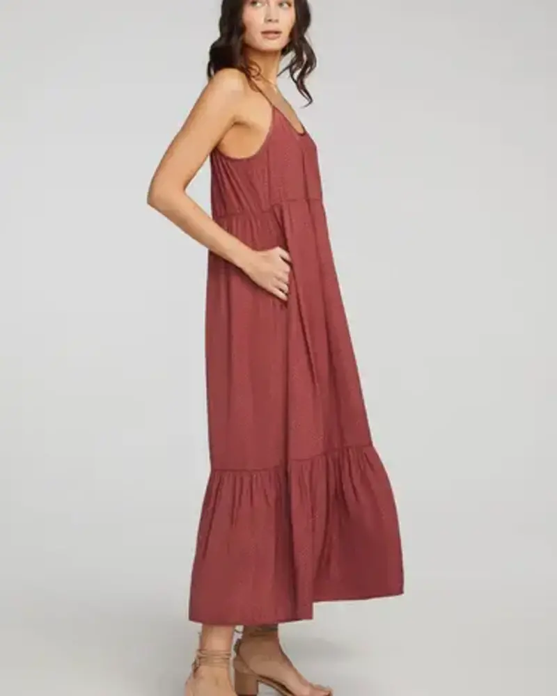 Salt Water Lux Cline Tank Midi Dress